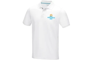 Polo personnalisé manches courtes en coton biologique pour homme
