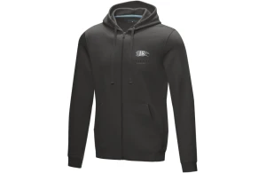 Veste à capuche full zip Ruby certifié recyclé bio pour homme