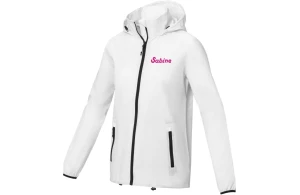 Veste légère résistant à l'eau personnalisable pour femme