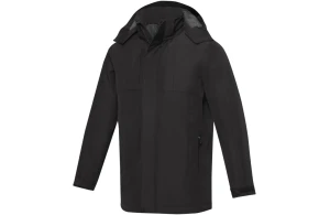 Parka étanche isotherme à capuche détachable pour homme