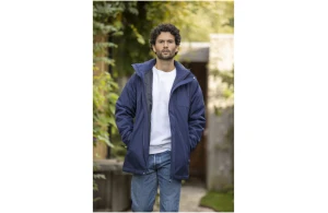 Parka étanche isotherme à capuche détachable pour homme