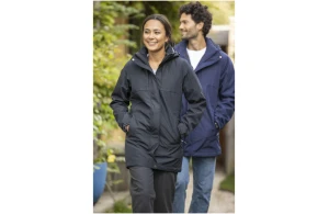 Parka étanche isotherme à capuche détachable pour femme