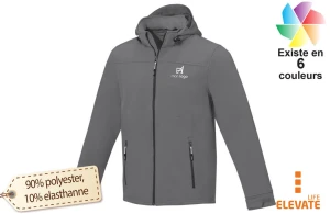 Veste softshell étanche et respirante homme