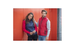 Blouson sans manche à duvet plume léger pour femme