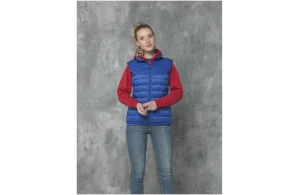 Blouson sans manche matelassé pour femme