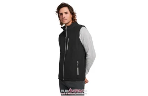 Softshell sans manche unisexe Roly Nevada