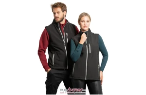 Softshell sans manche unisexe Roly Nevada