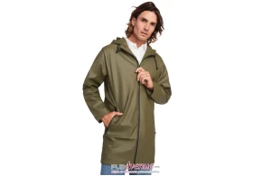 Parka imperméable avec capuche Roly Sitka personnalisable homme