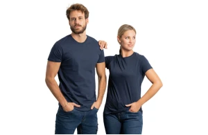 T-shirt publicitaire à manches courtes Roly Atomic tubulaire unisexe
