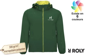 Veste softshell Roly Siberia avec capuche