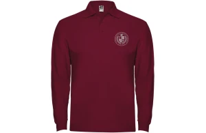 Polo personnalisé Roly Estrella à manches longues pour homme