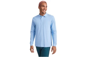 Polo personnalisé Roly Estrella à manches longues pour homme