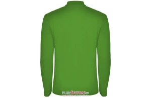 Polo personnalisé Roly Estrella à manches longues pour homme