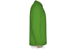 Polo personnalisé Roly Estrella à manches longues pour homme