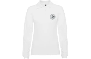 Polo personnalisé Roly Estrella à manches longues pour femme
