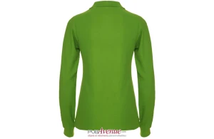 Polo personnalisé Roly Estrella à manches longues pour femme