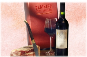 Coffret gastronomique Vin et charcuterie catalane