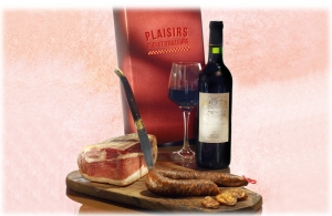 Coffret gastronomique Vin et charcuterie catalane