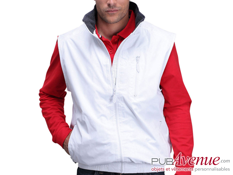 Bodywarmer personnalisable sport veste sans manche Bodywarmer personnalisable sport veste sans manche