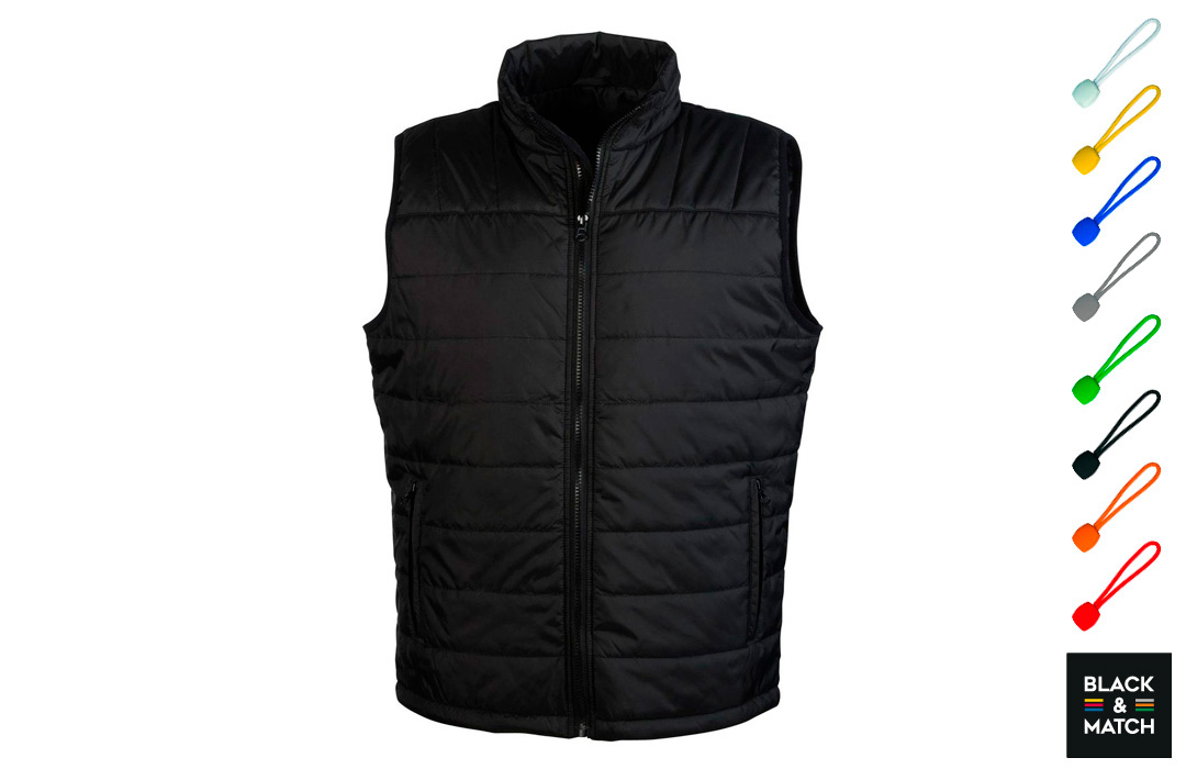 gilet sans manche garcon noir