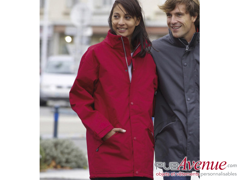 Parka matelassée doublure polaire personnalisée Parka matelassée doublure polaire personnalisée