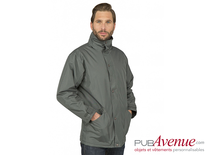 Parka personnalisée matelassée doublure polaire Parka personnalisée matelassée doublure polaire