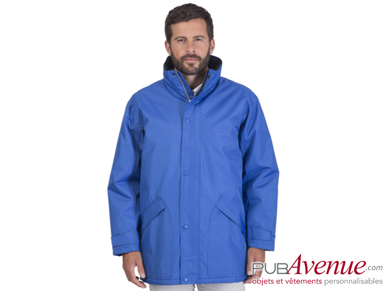 Parka personnalisable matelassée doublure polaire Parka personnalisable matelassée doublure polaire