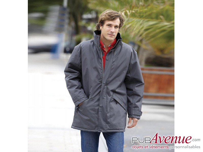 Parka matelassée doublure polaire personnalisable Parka matelassée doublure polaire personnalisable