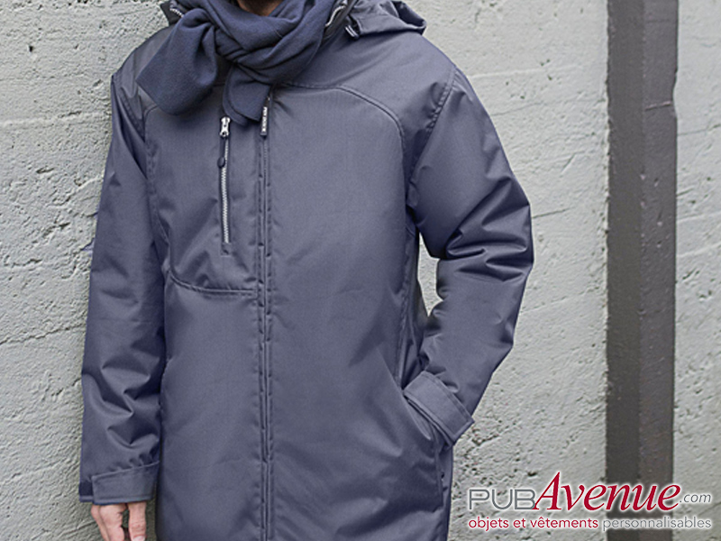 Parka matelassée homme personnalisée Parka matelassée homme personnalisée