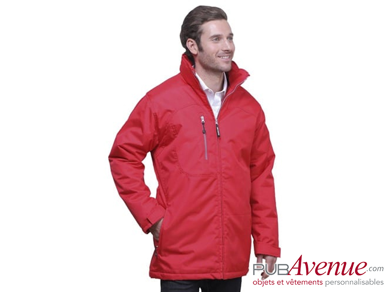 Parka publicitaire matelassée homme Parka publicitaire matelassée homme