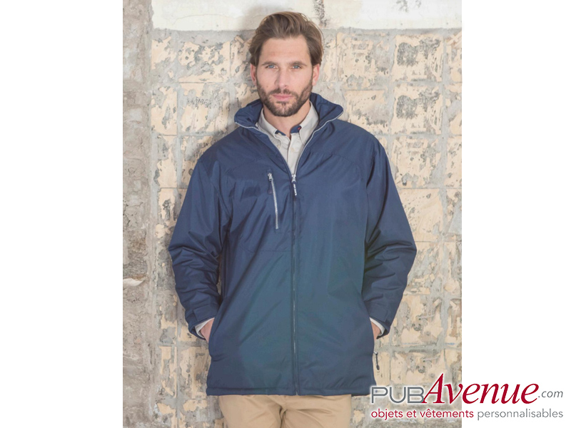 Parka matelassée homme personnalisable Parka matelassée homme personnalisable