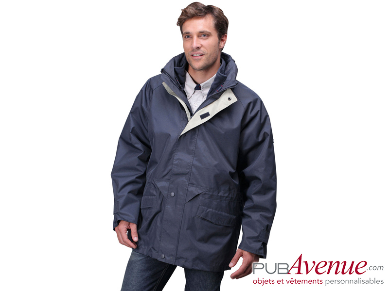 Parka veste polaire détachable personnalisée Parka veste polaire détachable personnalisée