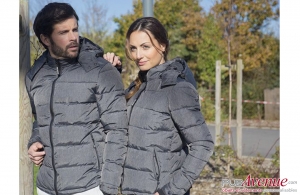 Doudoune avec capuche amovible femme