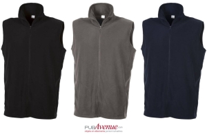 Gilet polaire promotionnel pour homme à prix discount