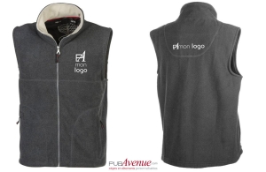 Gilet polaire personnalisé haut de gamme prestige