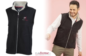 Gilet polaire personnalisé haut de gamme prestige