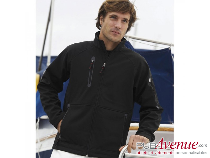 SoftShell homme imperméable personnalisé SoftShell homme imperméable personnalisé