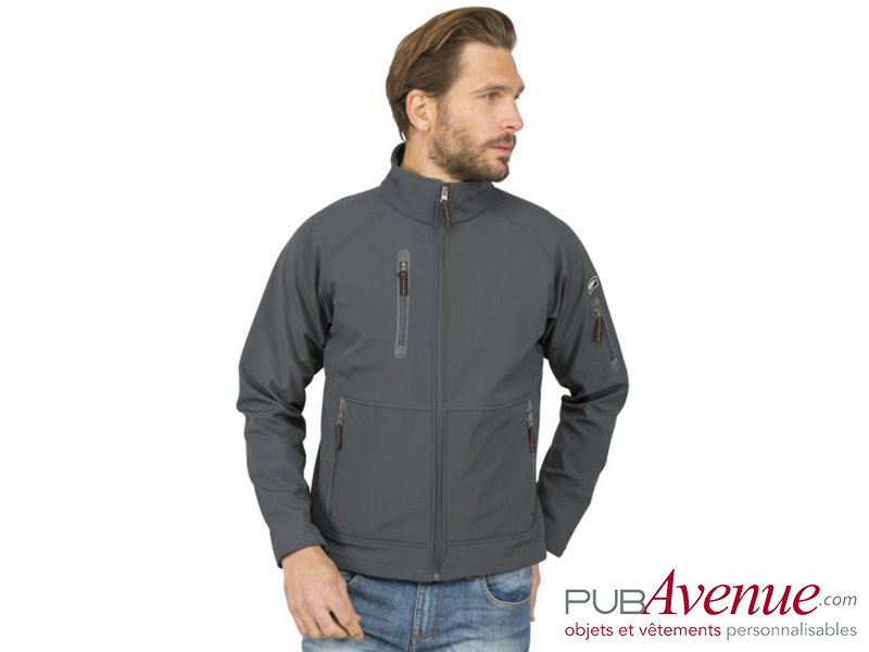 SoftShell homme personnalisable imperméable SoftShell homme personnalisable imperméable