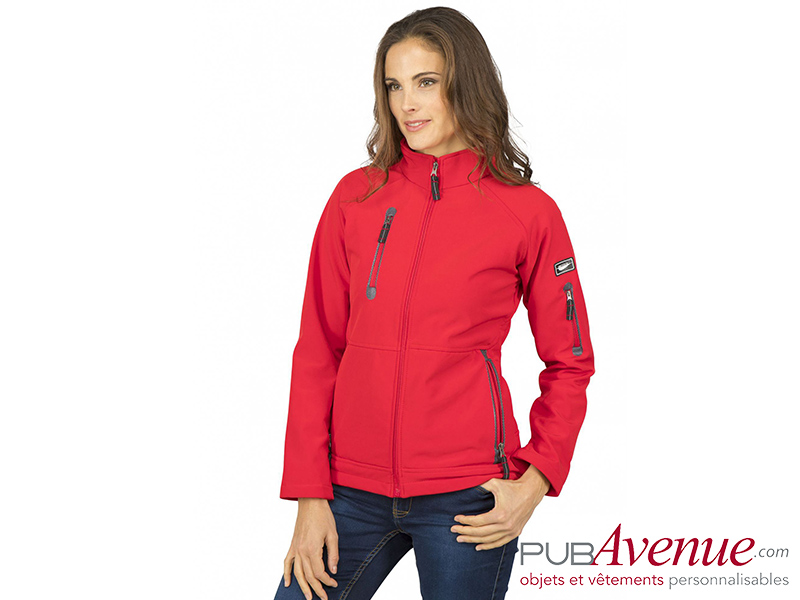 SoftShell femme personnalisable imperméable SoftShell femme personnalisable imperméable