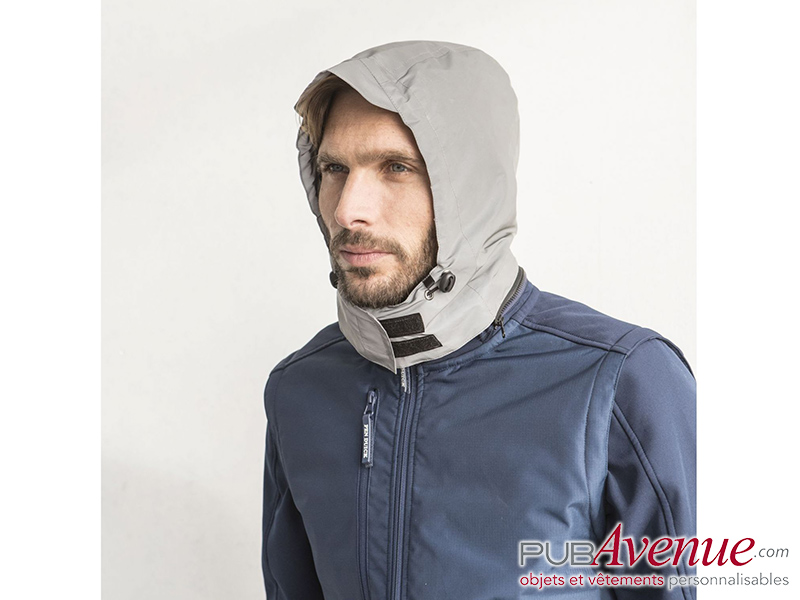 Softshell homme personnalisé capuche colorée Softshell homme personnalisé capuche colorée