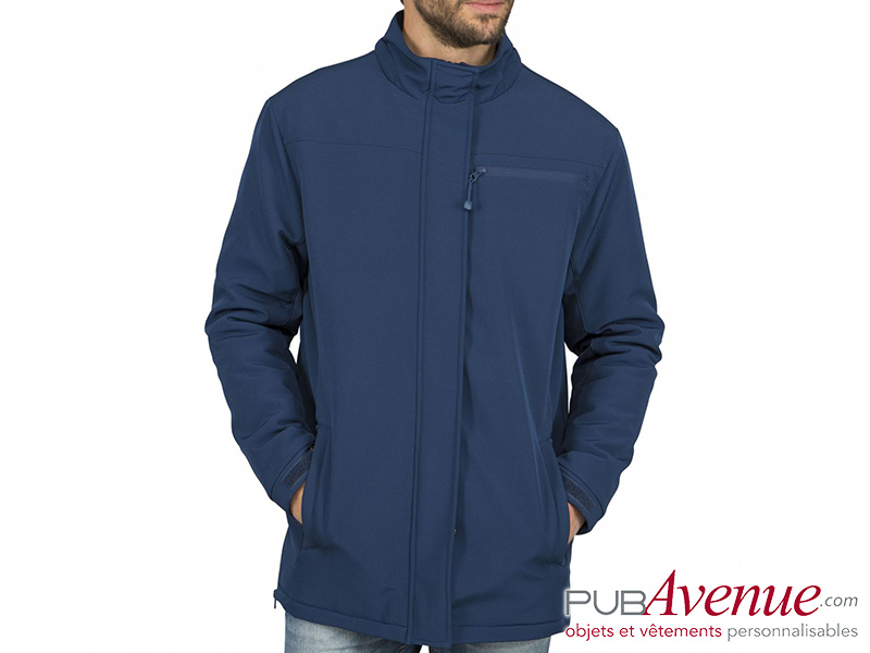 Softshell homme capuche fourrure personnalisé Softshell homme capuche fourrure personnalisé