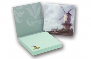 Bloc note repositionnable avec couverture personnalisable