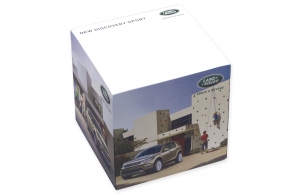 Cube mémo 75 feuilles à personnaliser avec logo 