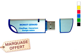 Clé USB publicitaire personnalisée regular forme originale et pas chère 