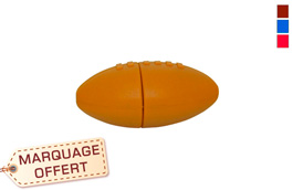 Clé USB publicitaire personnalisée en forme de ballon de rugby 