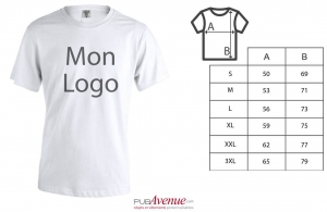 Tee shirt keya 130 blanc mixte