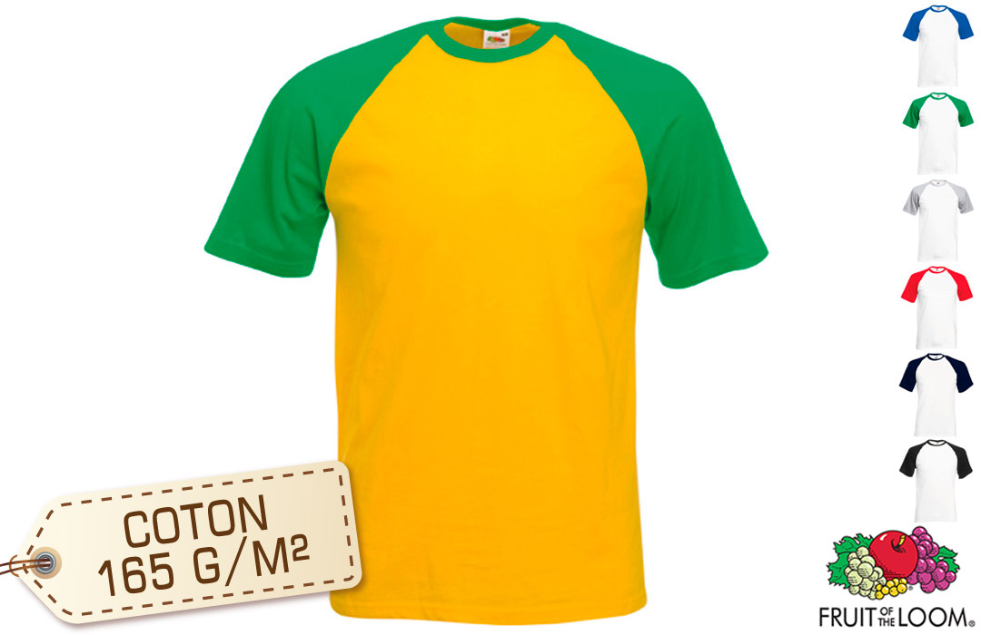 tee shirt bicolore