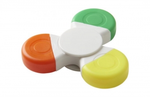 Surligneur anti-stress hand spinner personnalisable