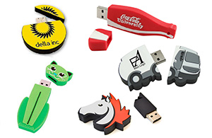 Clé USB personnalisée 2D en forme logo sur mesure