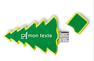 Clé USB personnalisée 2D en forme logo sur mesure
